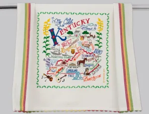 KENTUCKY DISH TOWEL BY CATSTUDIO