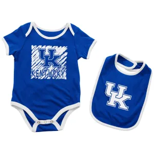 Kentucky Wildcats INFANT BABY One Piece Bodysuit Outfit & Bib Set