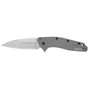 Kershaw Dividend Knife Aluminum Stonewash Grey