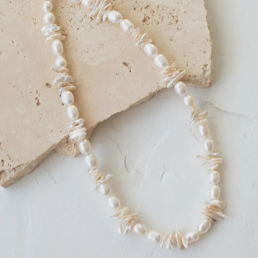 Keshi Pearl Necklace