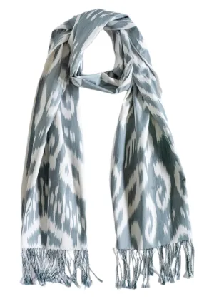 Keswick Silk Ikat Scarf