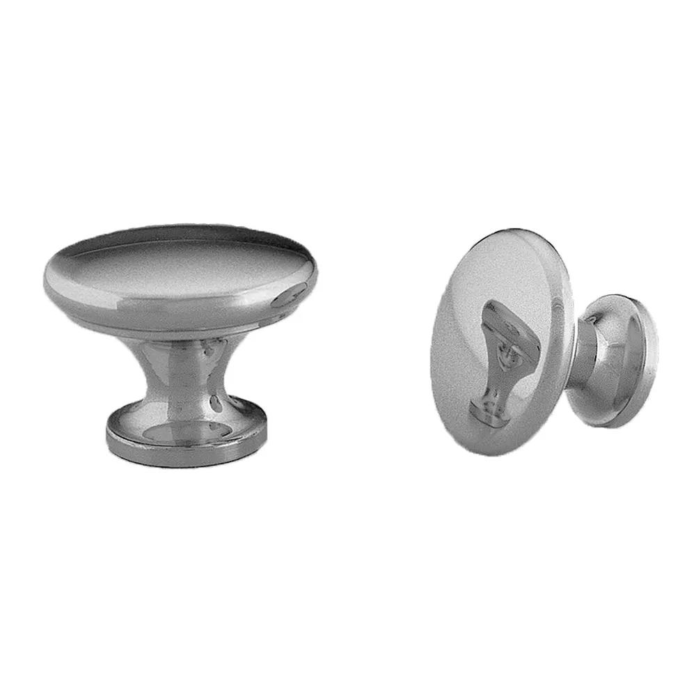 KETHY CABINET KNOB BK34 BUTTON SOLID BRASS 25MM