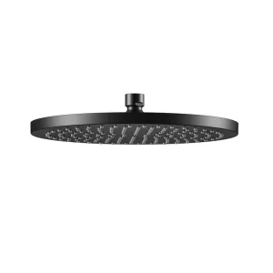 Keuco Head Shower Round Black Matt