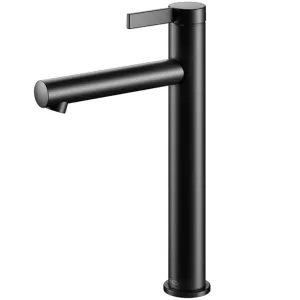 Keuco IXMO Pure Single Lever Basin Mixer 210 in Matt Black - 59510371100