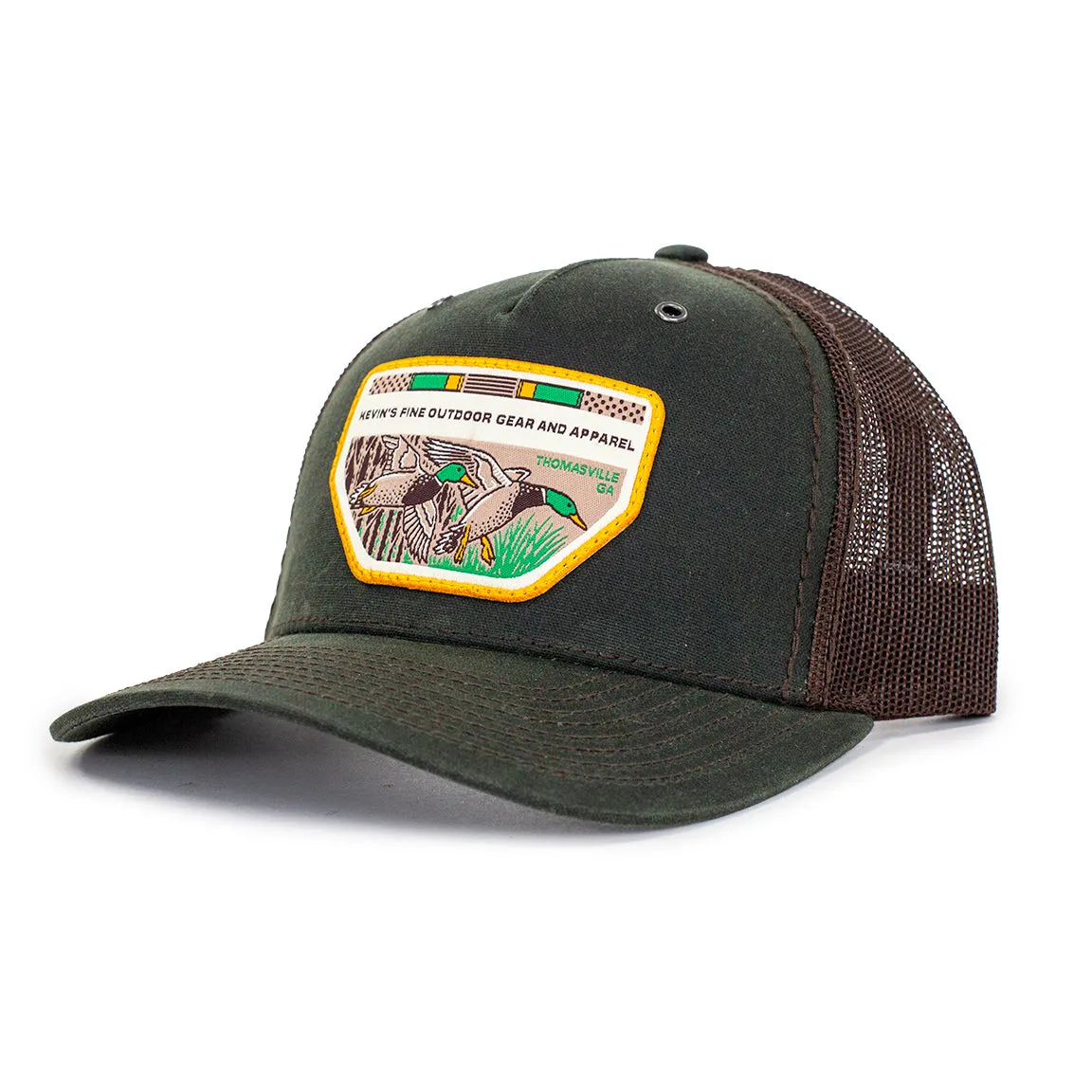 Kevin's Casey Underwood Mallards Waxed Trucker Cap