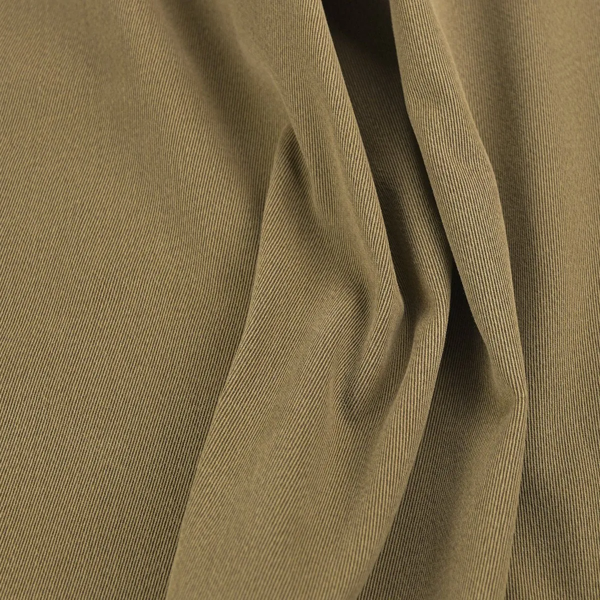 Khaki Heavy Twill Fabric 96599