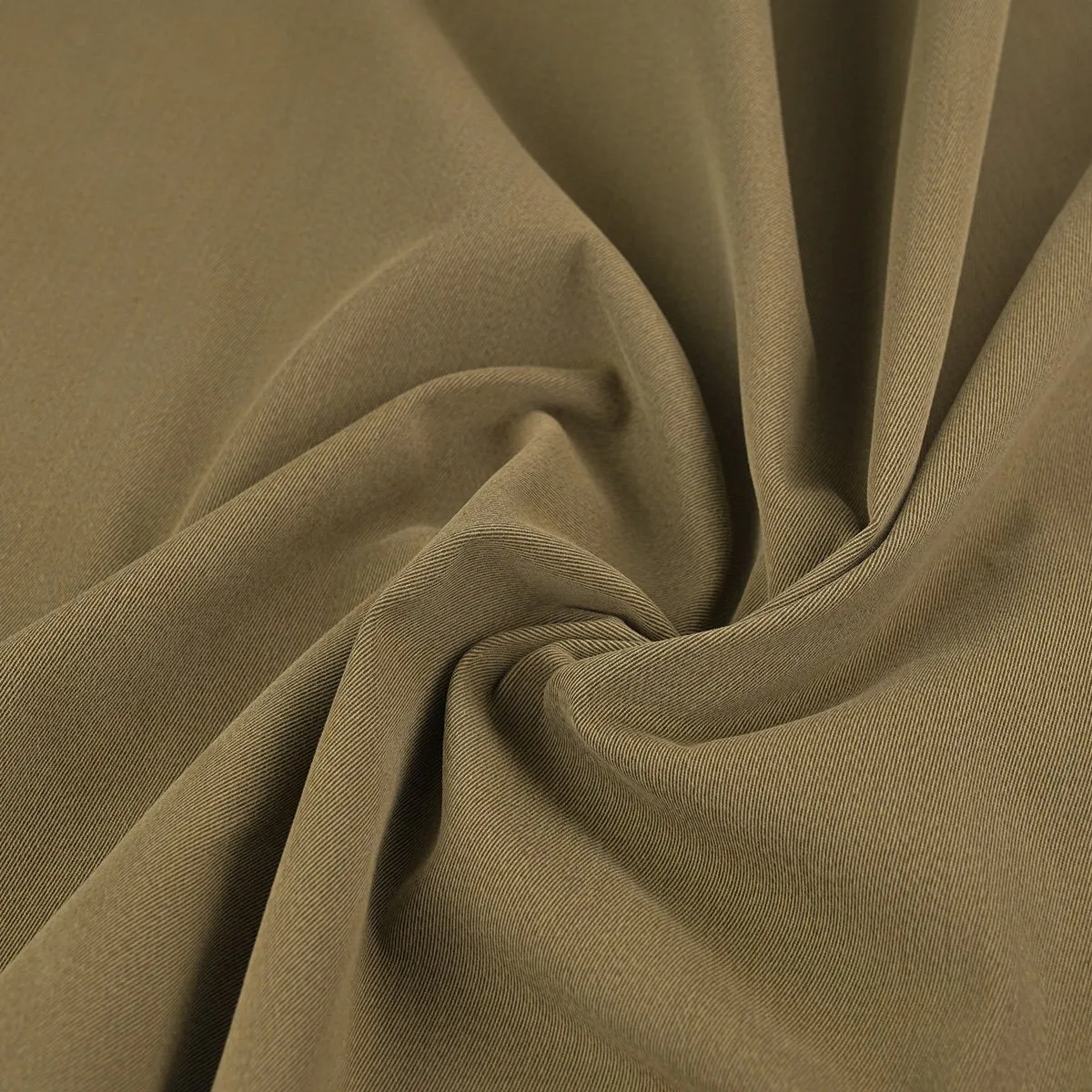 Khaki Heavy Twill Fabric 96599