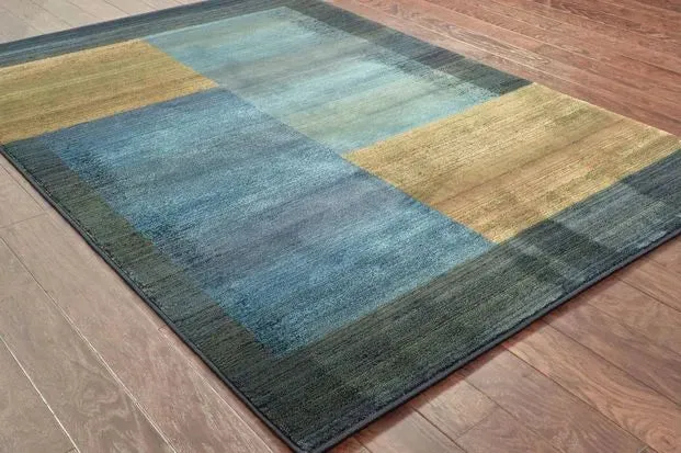 Kharma II 1092L Blue/ Gold Rug