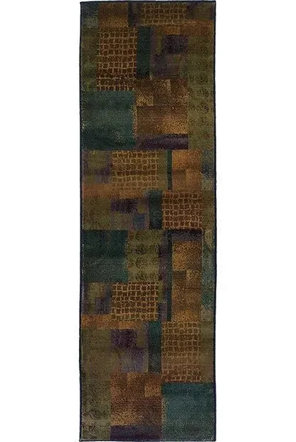 Kharma II 703X Blue/ Green Rug