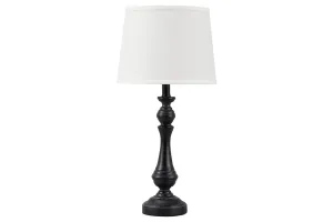 Kian Black/White Table Lamp