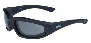 Kickback-SM Kickback Foam Padded Smoke Lenses