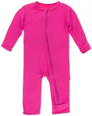 KicKee Pants Calypso Solid Coverall with Zipper