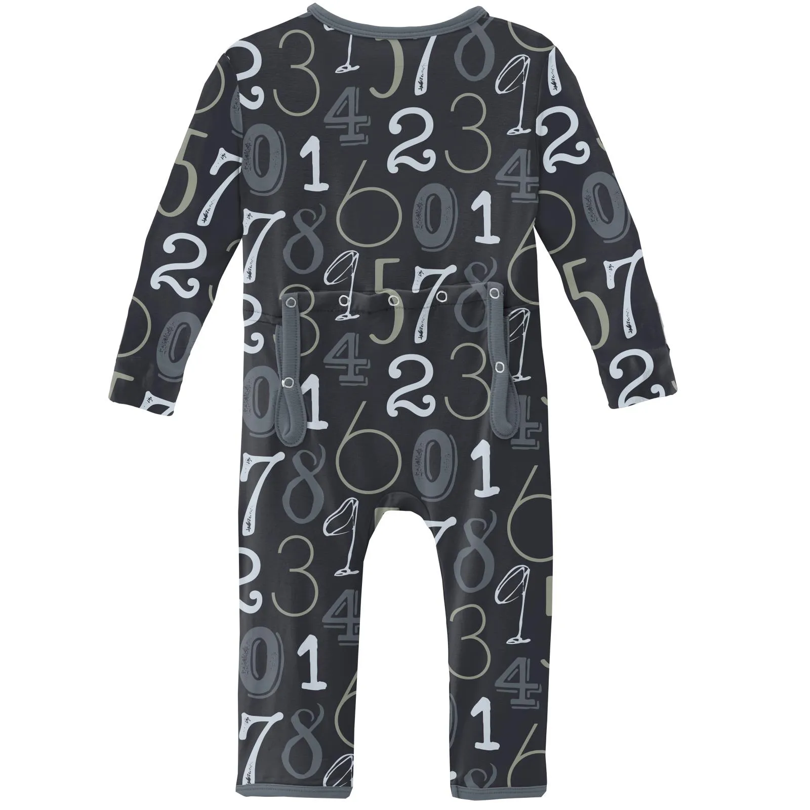 KicKee Pants Deep Space Math Coverall with Zipper