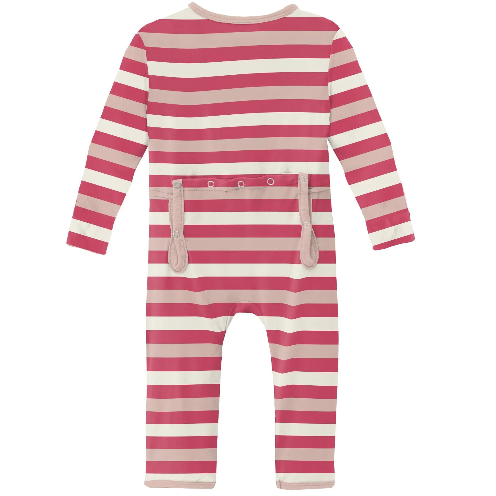 KicKee Pants Hopscotch Stripe Coverall with Zipper