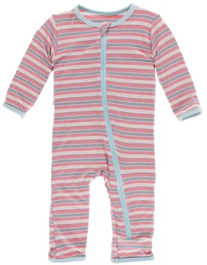 KicKee Pants India Dawn Stripe Coverall with Zipper