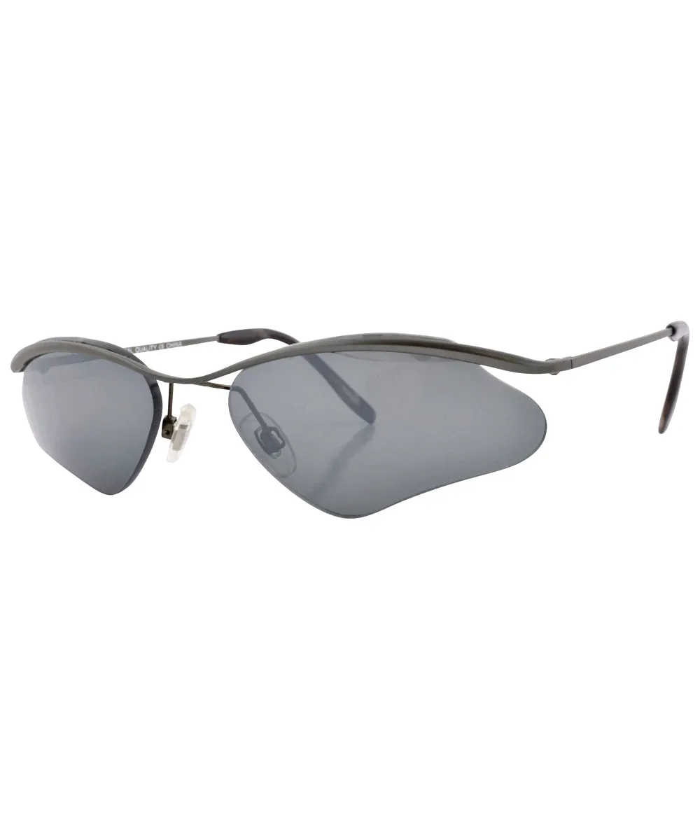 KID KNEE Gunmetal Sports Sunglasses