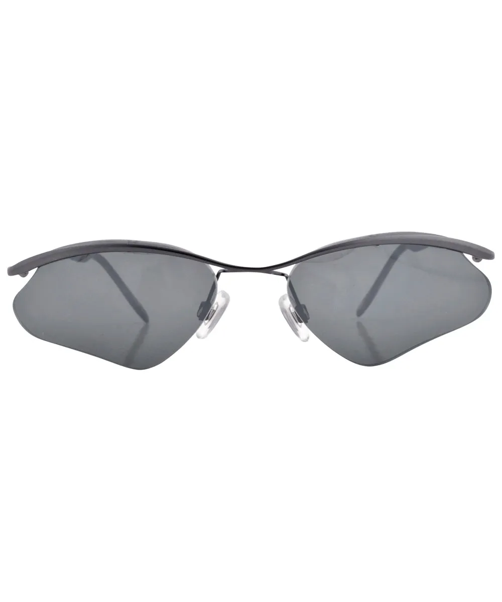 KID KNEE Gunmetal Sports Sunglasses