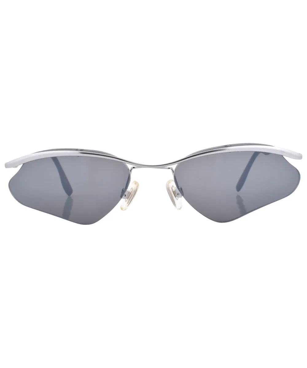 KID KNEE Silver Sports Sunglasses