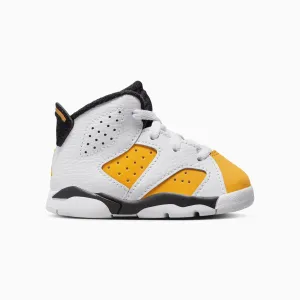 Kid's Air Jordan 6 Retro "Yellow Ochre" Toddlers