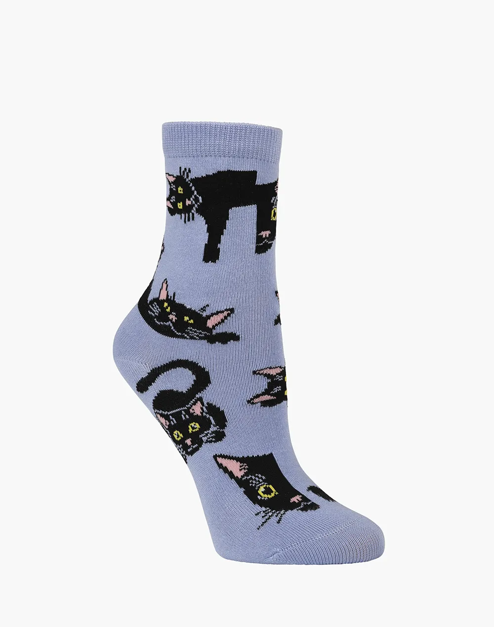 KIDS BLACK CAT BAMBOO SOCK