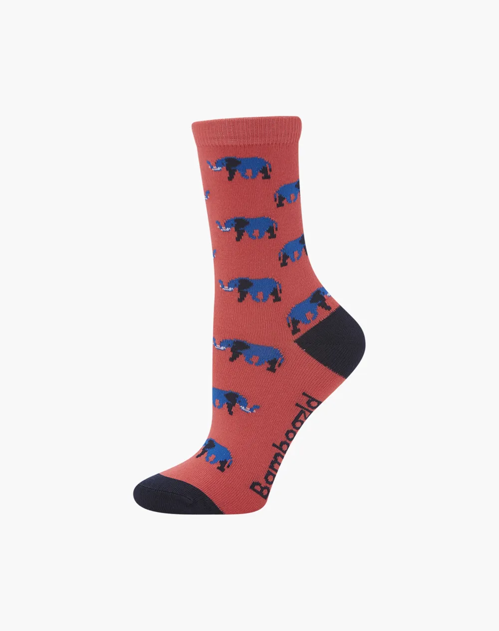 KIDS BLUE ELEPHANT BAMBOO SOCK