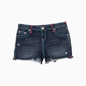 Kid's Bobby Raw Edge Denim Shorts