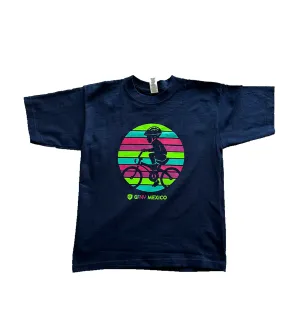 KIDS BOY BLUE T-SHIRT RIDING