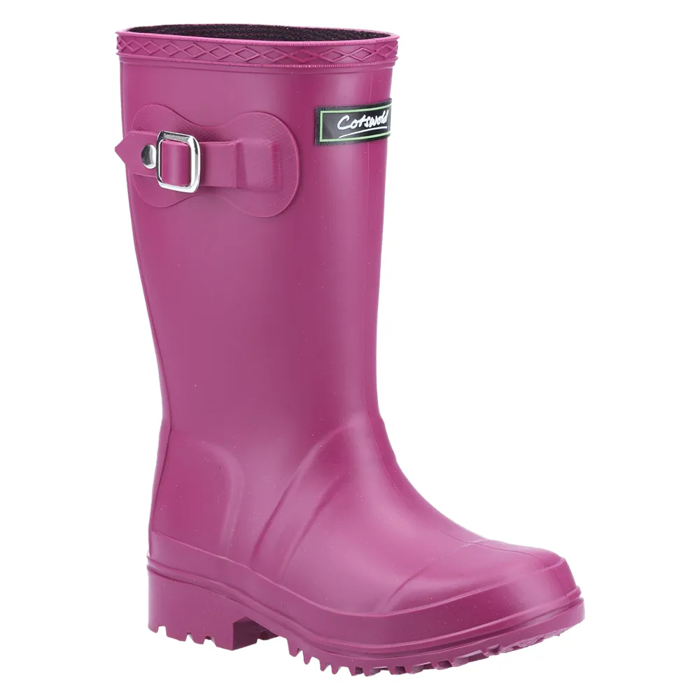 Kids Buckingham Wellingtons Berry