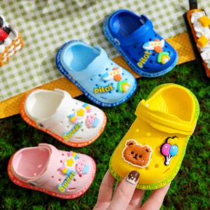 Kids Cartoon Cave Hole Sandals