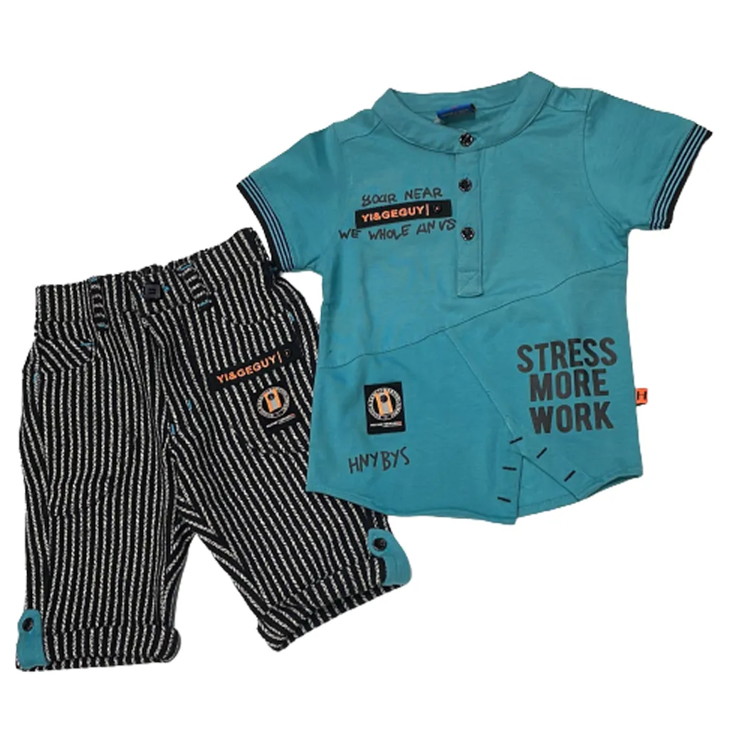 Kids Casual Set(Blue)