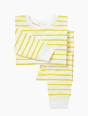 Kids Classic Set in Yellow Breton Stripe