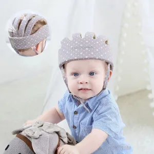 Kids Cotton Safety Helmet – Soft Protective Hat for Toddlers