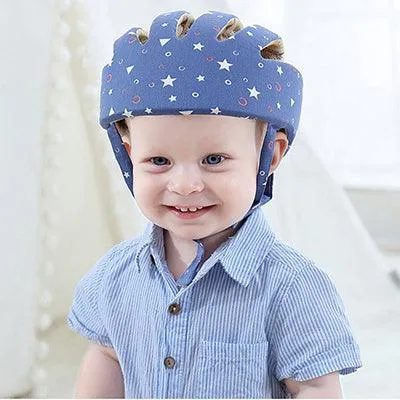 Kids Cotton Safety Helmet – Soft Protective Hat for Toddlers