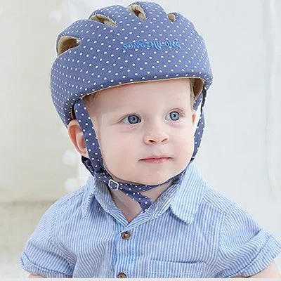 Kids Cotton Safety Helmet – Soft Protective Hat for Toddlers