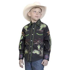 Kid's Embroidered Porter Wagoner Vintage Western Shirt