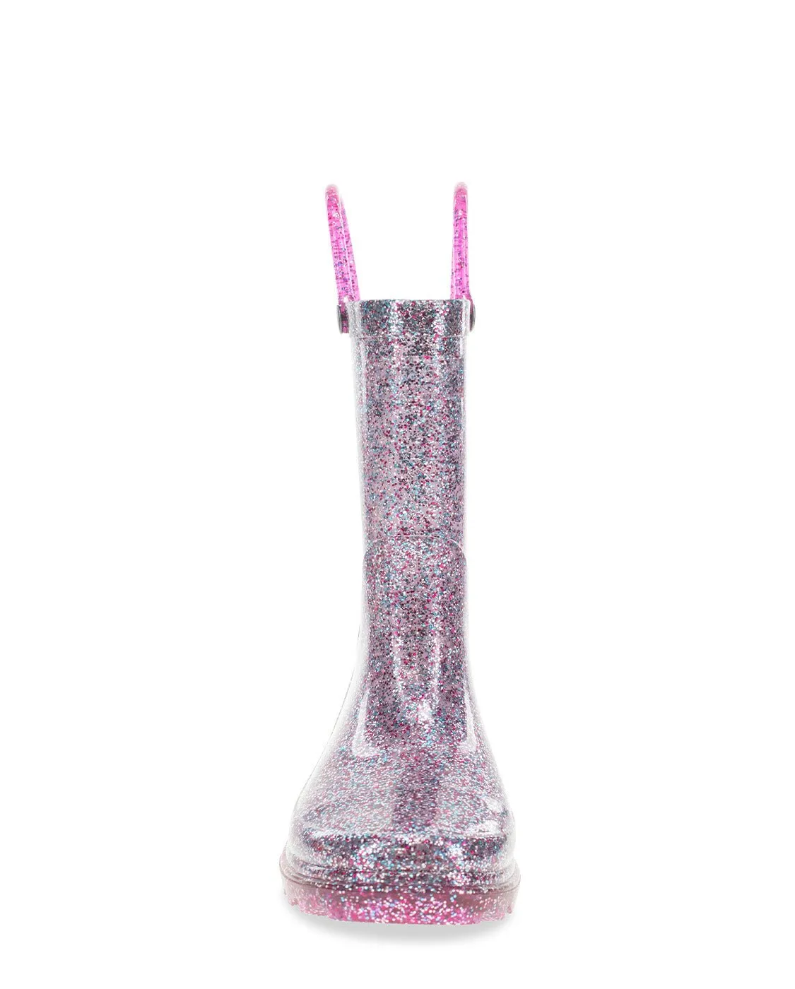 Kids Glitter Lighted Rain Boot - Multi