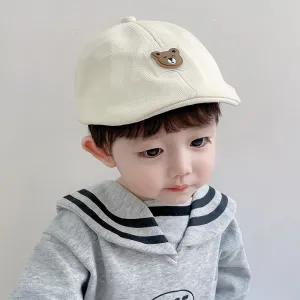 Kids Hat Cute Boy Cap Embroidery Baby Children Cotton Sun Hat Toddler