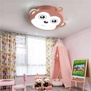 Kids Monkey Ceiling Light | Kids Room Decor Lights