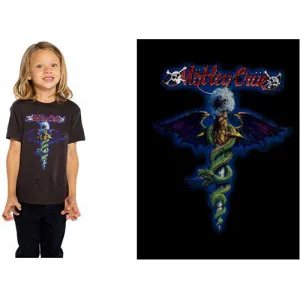 Kids Motley Crue T-shirt - Blue Dragon