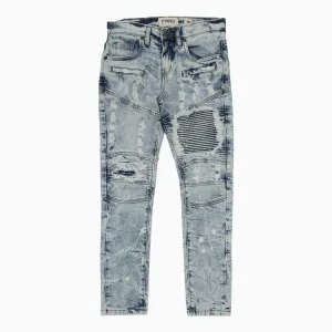 Kid's Motocross Denim Slim Jeans Pant