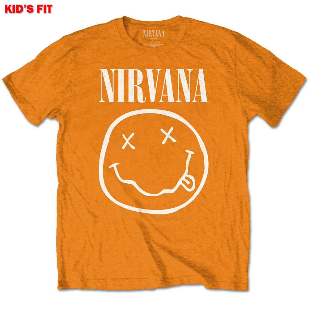 Kids Nirvana T-shirt - Smiley Face