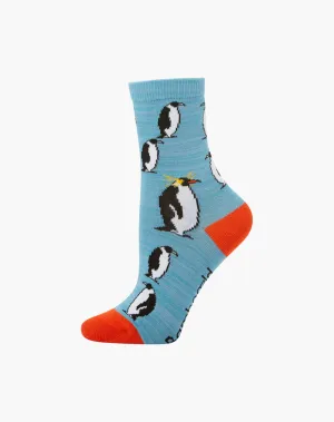 KIDS PENGUIN BAMBOO SOCK