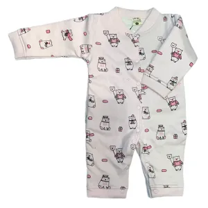 Kids Romper with Graphic Print