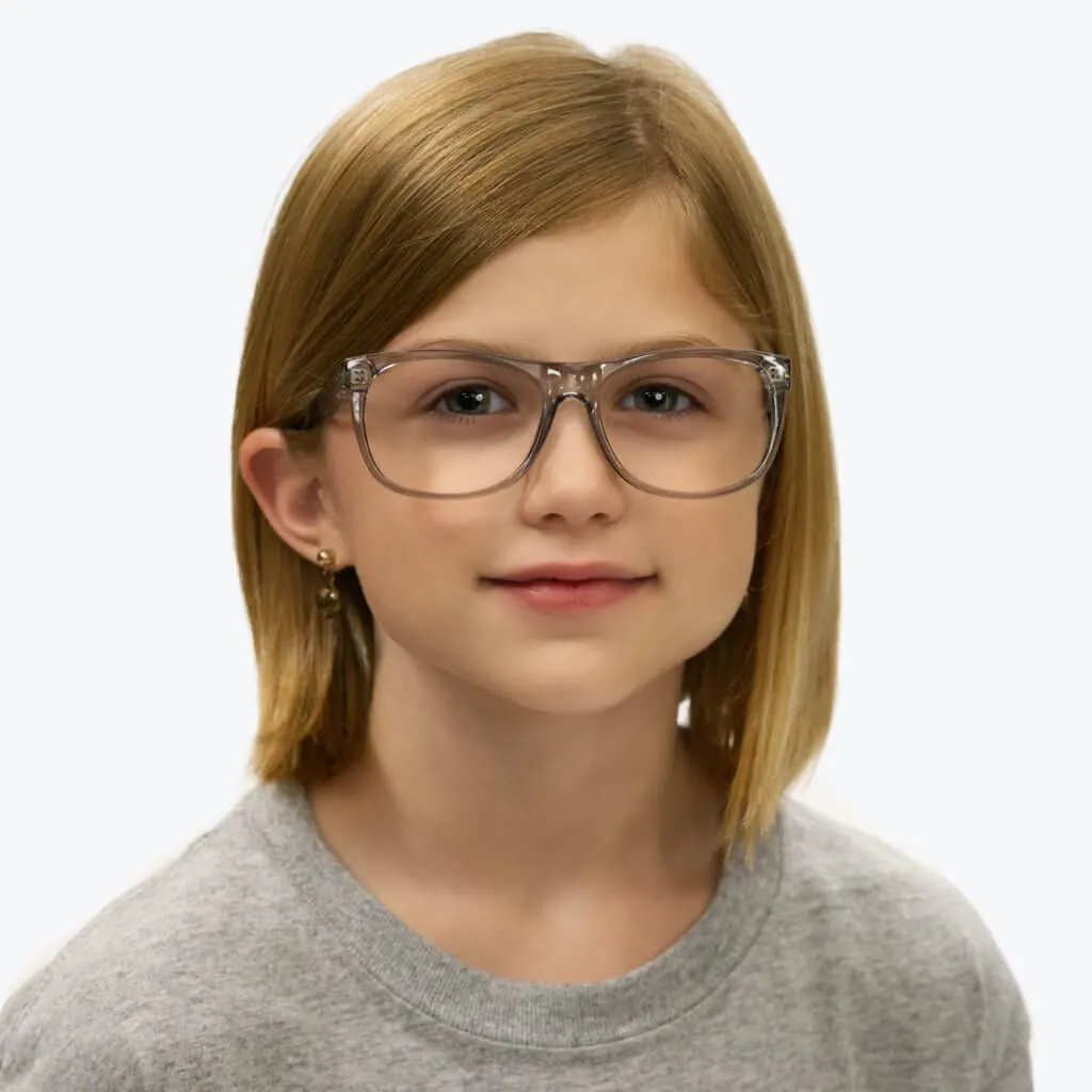 Kids ScreenTime Computer Glasses Pearl Grey -  Readers