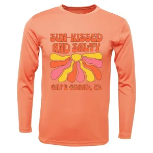 Kids Sun-Kissed and Salty Sun Shirt - UPF50 Beach Shirt