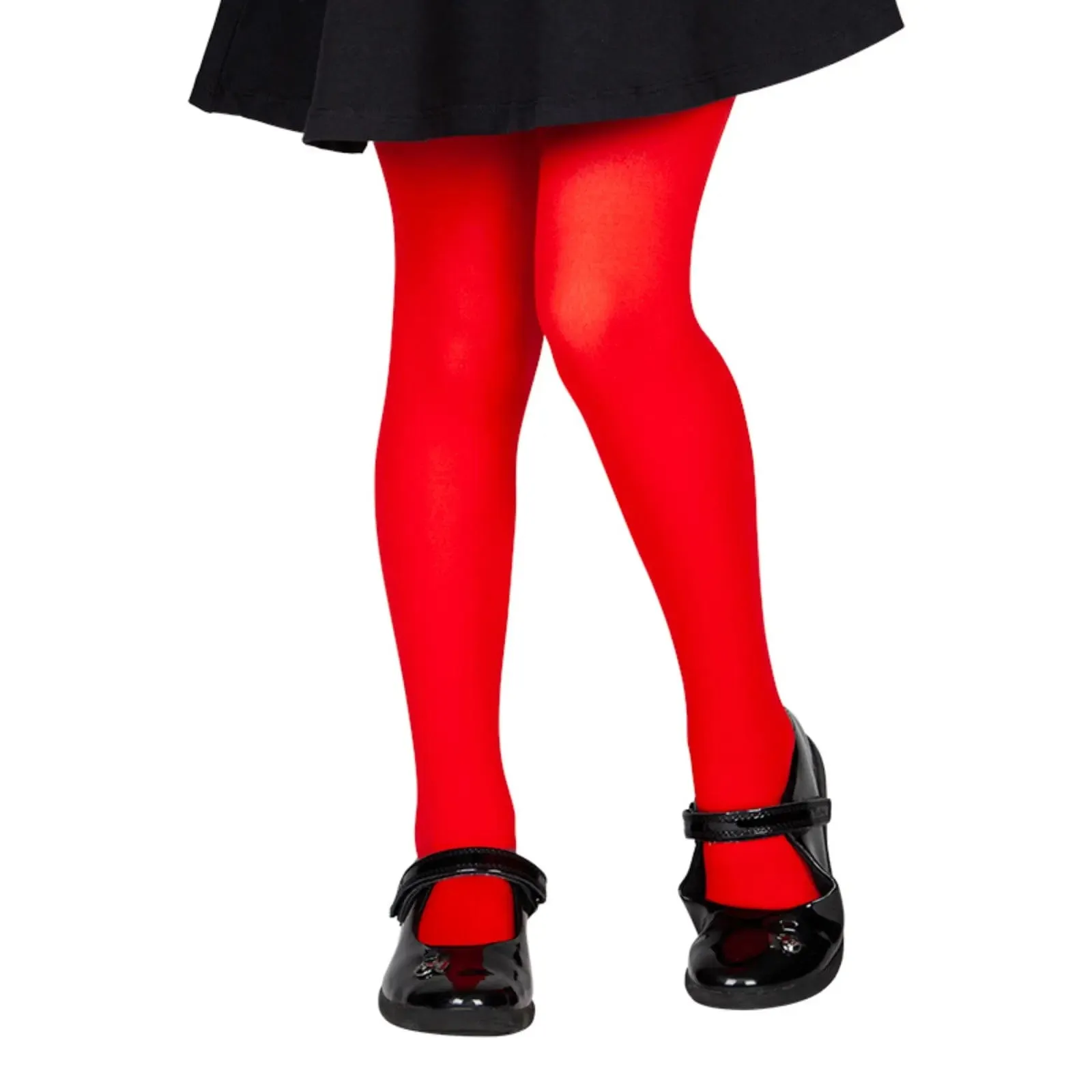 Kids Tights Solid Colour Fancy Dress Up Halloween Accessory