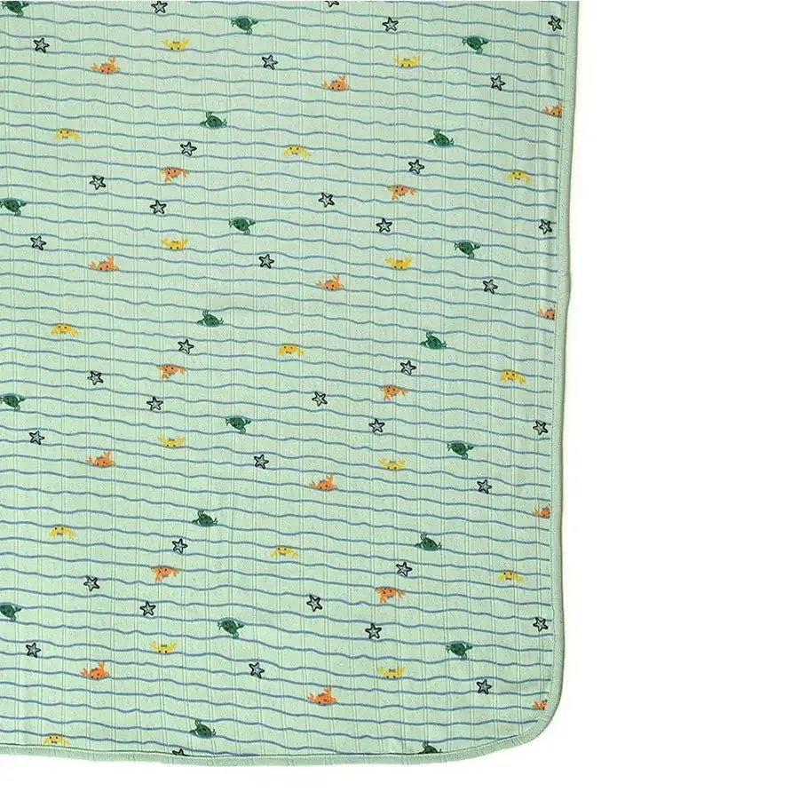 Kids Ultra Soft Blanket- Green