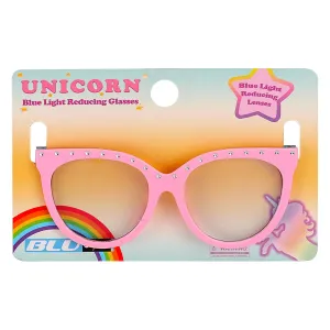 Kids Unicorn Blue Light Blocking Glasses