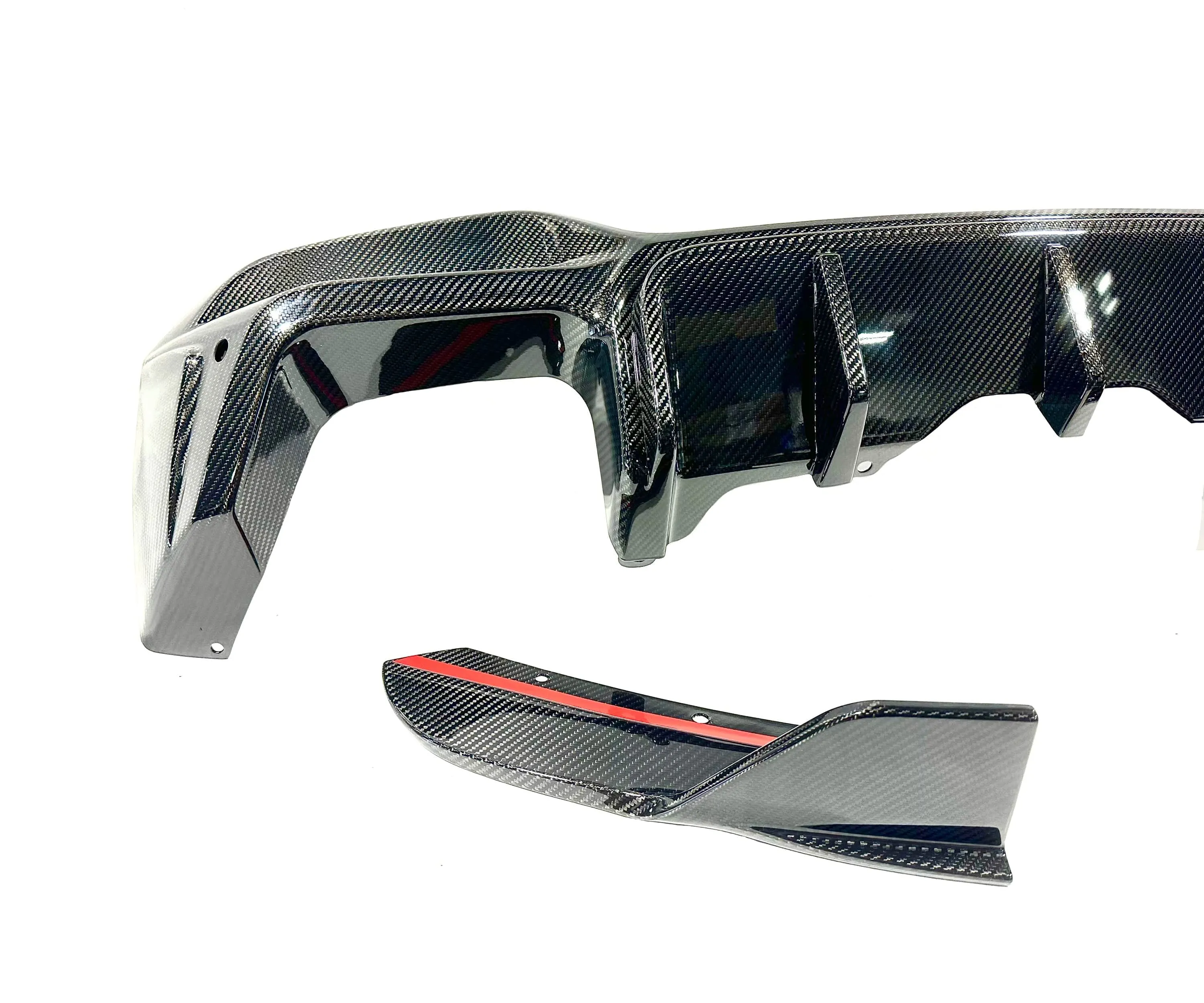 Kies Carbon F97 X3M 2022  Dry Carbon Fiber S-Style Rear Diffuser (LCI)