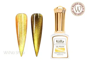 KiiRa Gold Magical Cat Eye Gel Polish